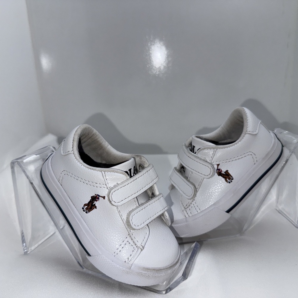 POLO Ralph Lauren Sneakers Toddler Size‎ 4 very nice preowned condition